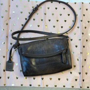 Frye Melissa fold over cross body bag